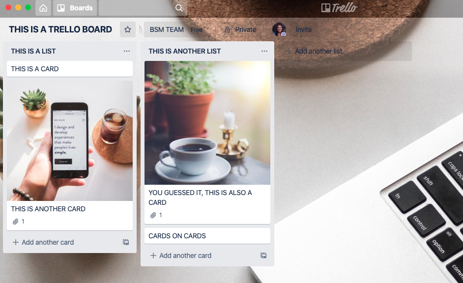 Facebook Treasure Chest is a Social Media Trello Template for 