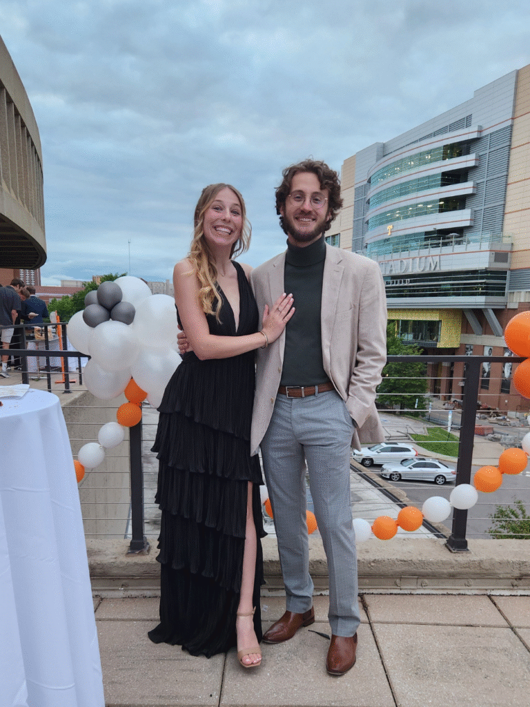 Seth Reynolds and his girlfriend, Blythe